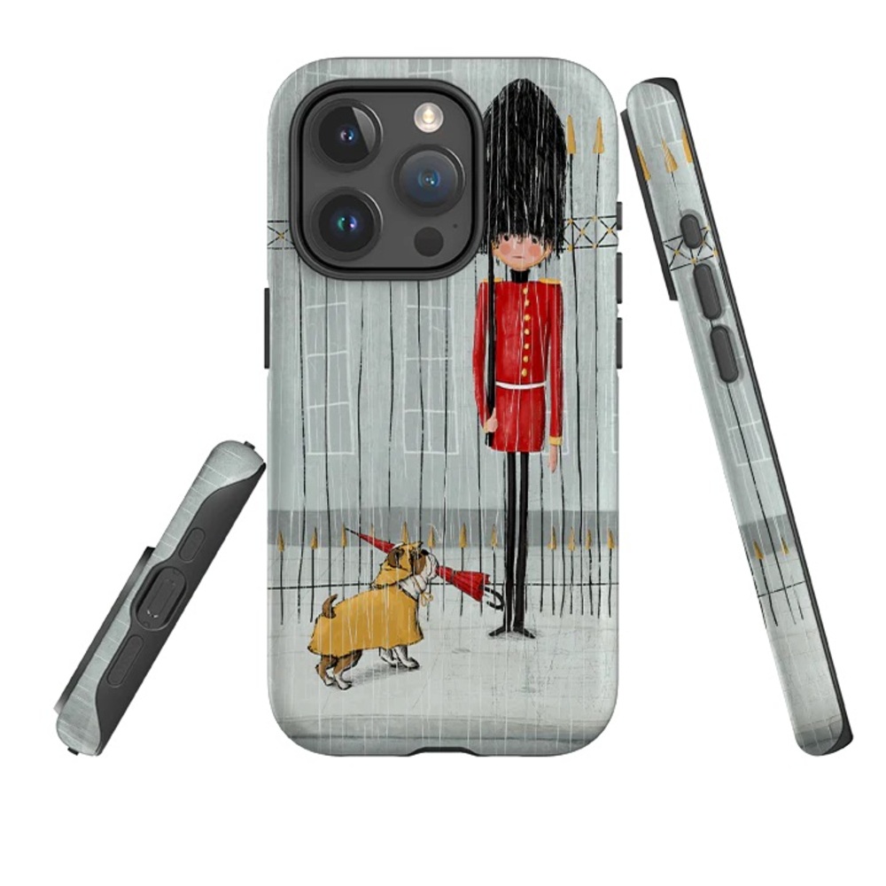 Stringberry London in the Rain Dog MagSafe iPhone 16 Case Like New